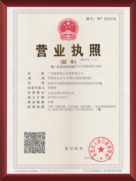 Business license